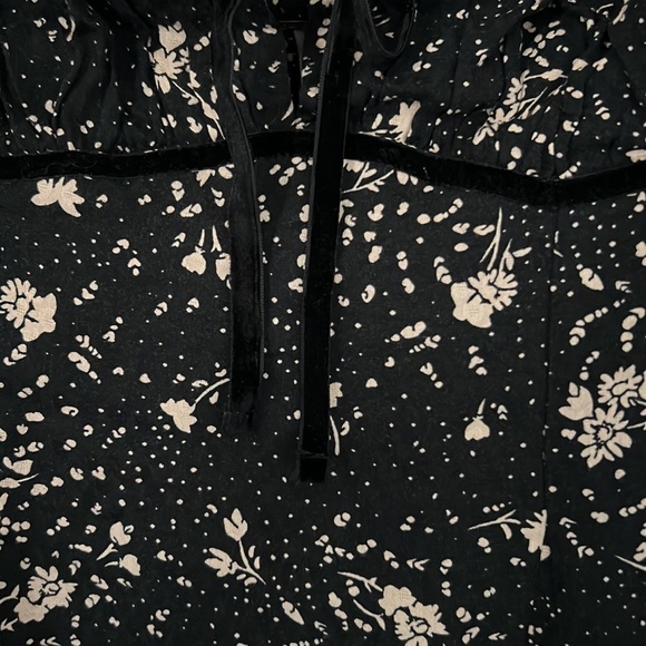 FREE PEOPLE velvet trimmed dress NWT - Picture 4 of 8